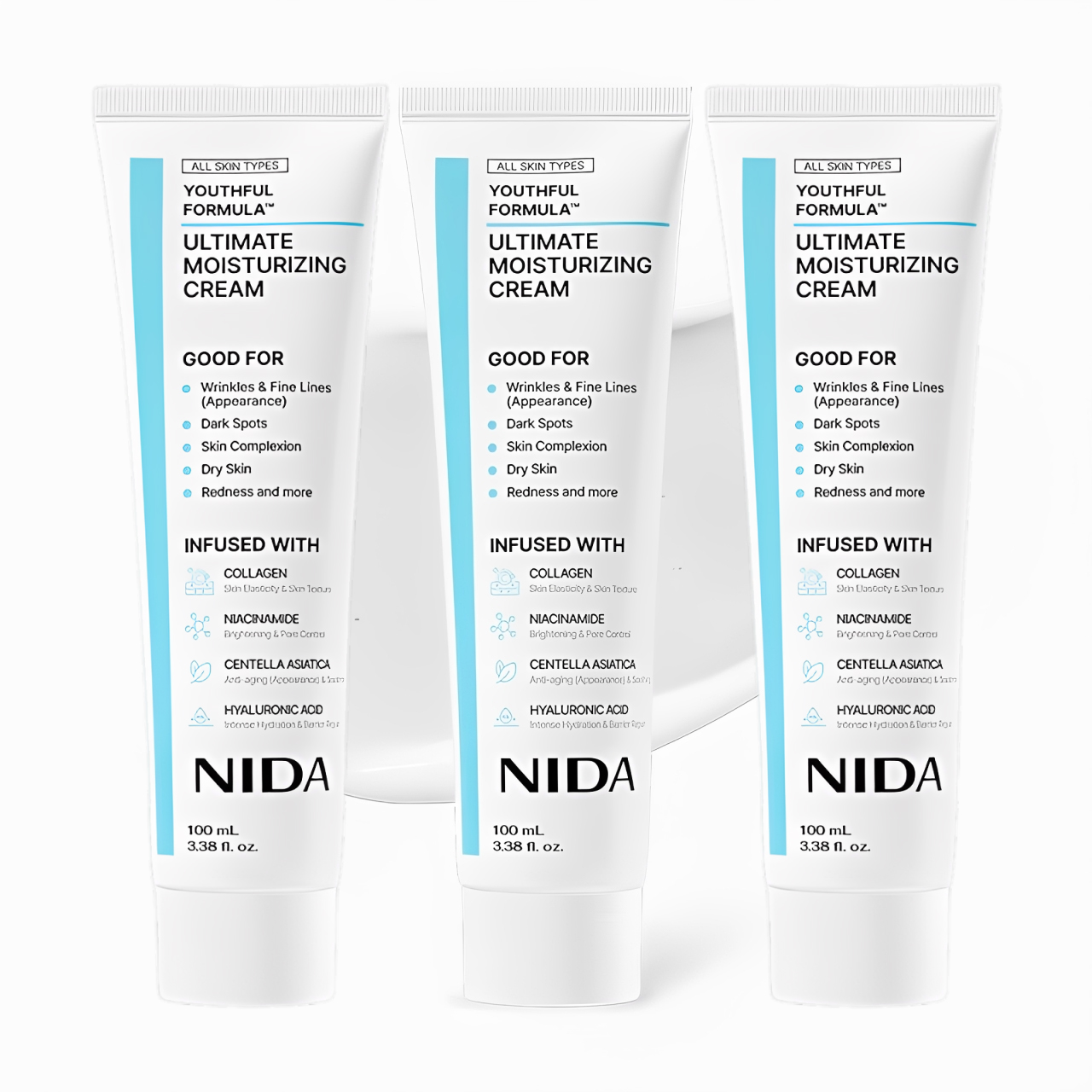 NIDA Moisturizing Face Cream C - Luxury Skincare Korea review and price