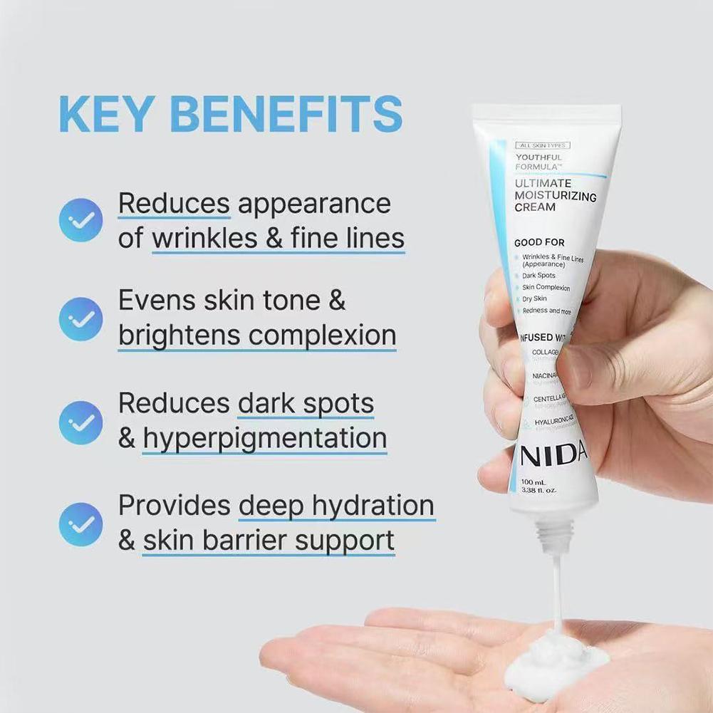 NIDA Moisturizing Face Cream C - Luxury Skincare Korea review and price