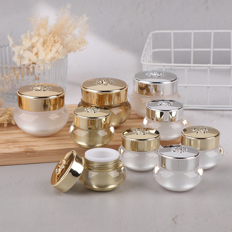 Acrylic Empty Travel Cream Jar - Luxury Skincare & Spa Photos review and price