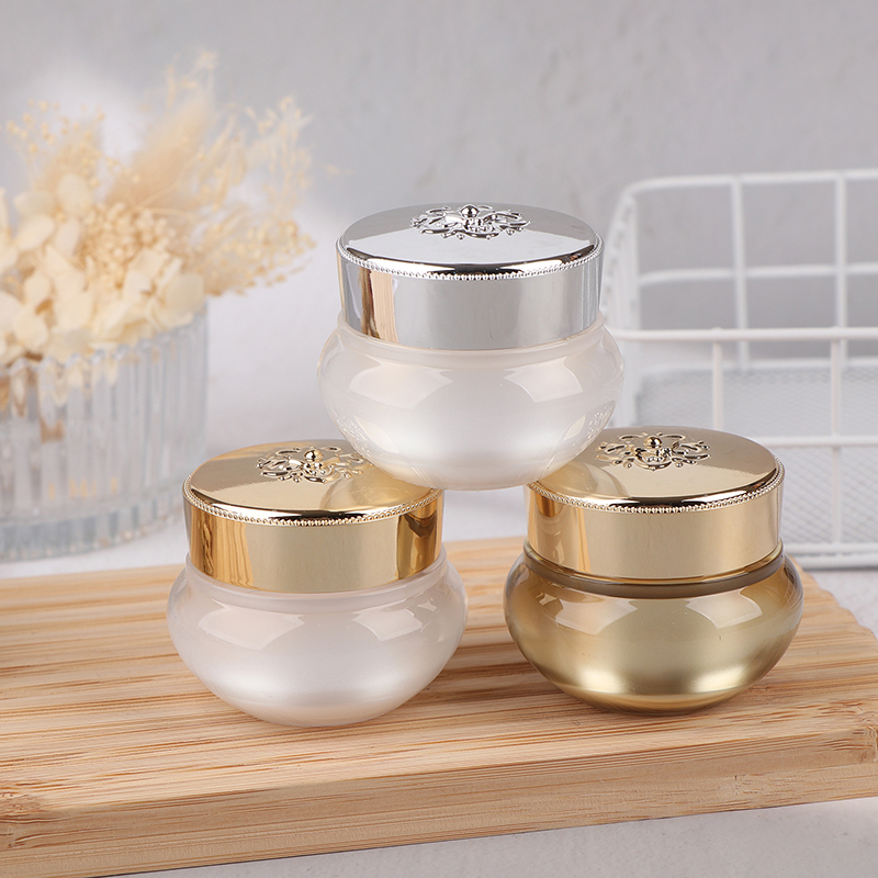 Acrylic Empty Travel Cream Jar - Luxury Skincare & Spa Photos review and price
