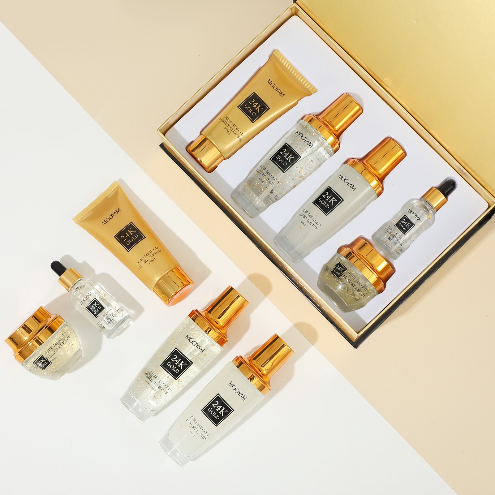 24K Gold LUXURY Moisturizin An - Luxury Skincare Lines review and price