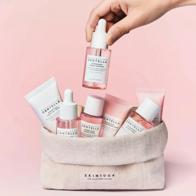 Korean Centella Pink Salt Trav - Luxury Skincare Korea review and price
